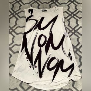 Blackmilk Muscle Top Om Nom XS Used PC